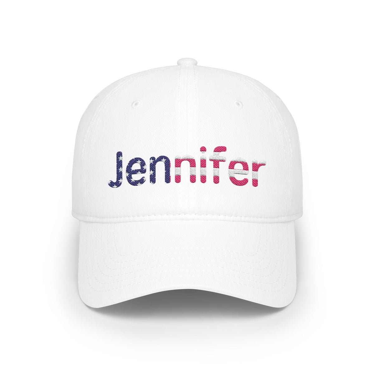 Personalized Your Name in USA Flag Letters Name Baseball Cap, Custom Embroidered American Heritage Hat, Cotton Dad Hat, Patriotic Gift