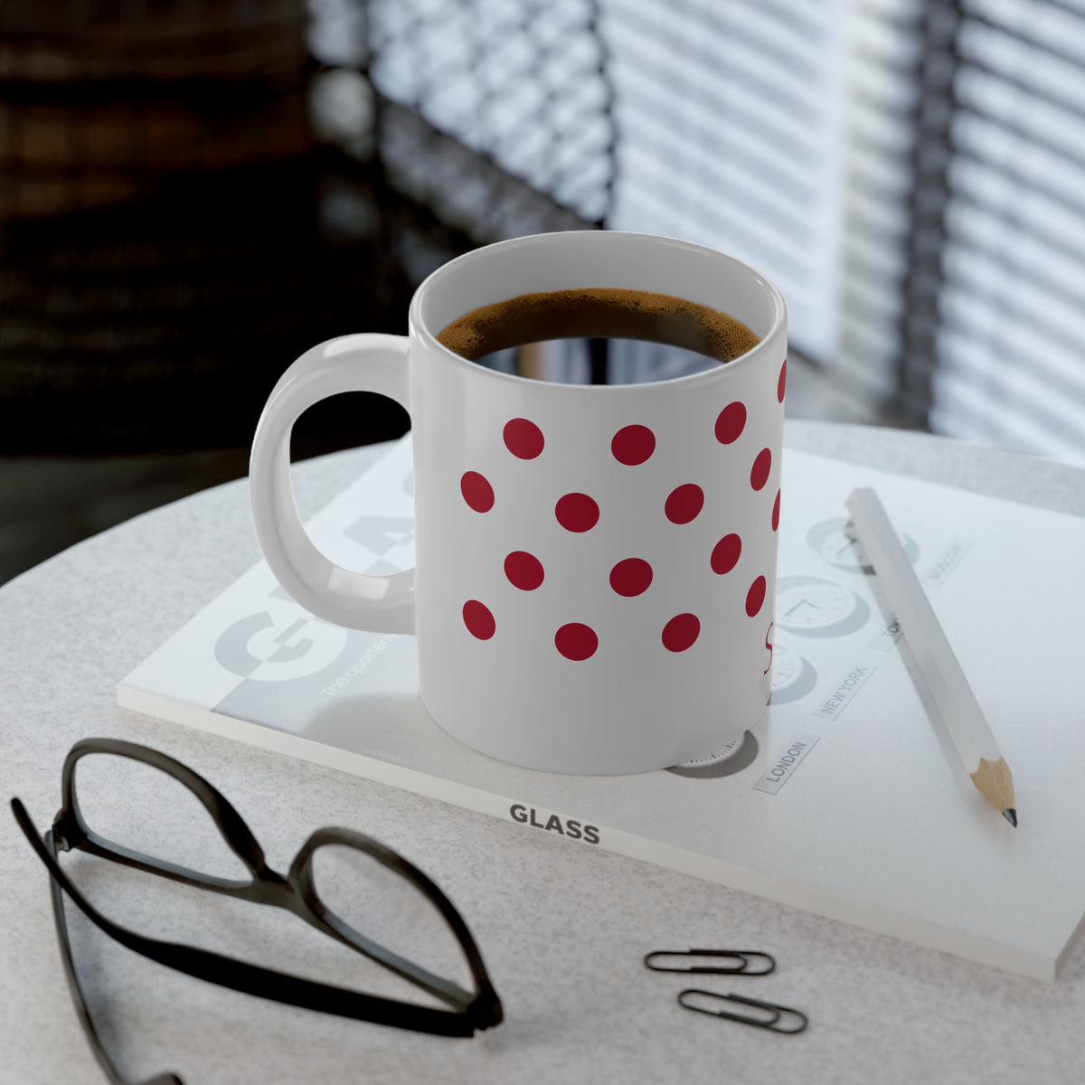 Personalized Japan Flag Mug, Custom Japanese Heritage Coffee Cup, 20oz Ceramic Mug, Red White Rising Sun Flag Pattern, Japan Gift