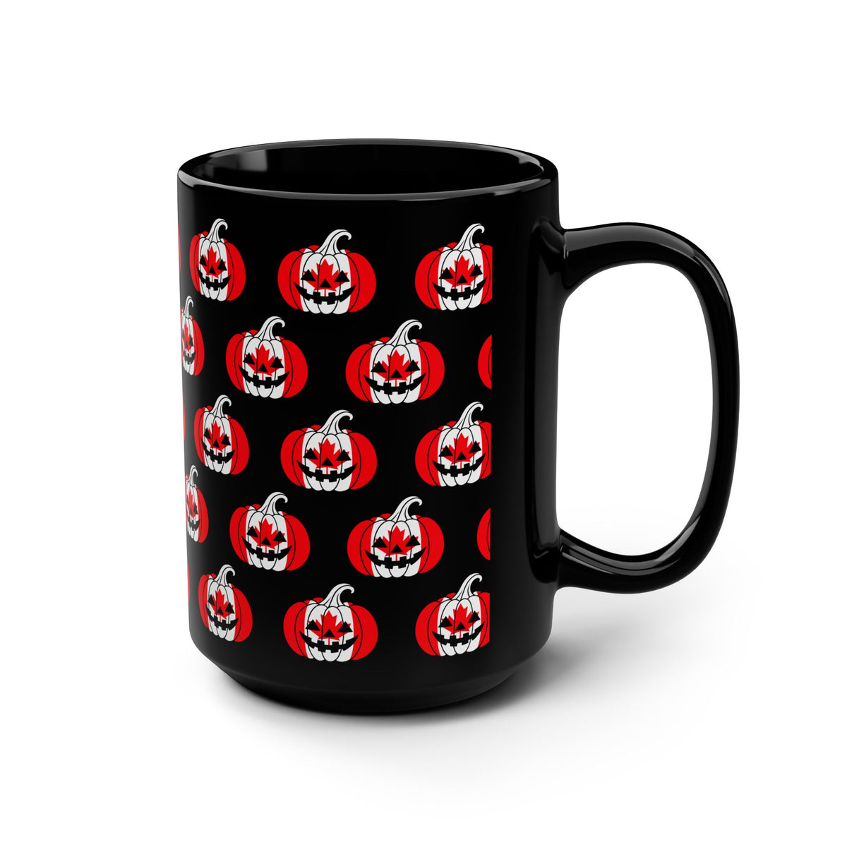 Limited Edition Jack O Lantern Canadian Flag Mug