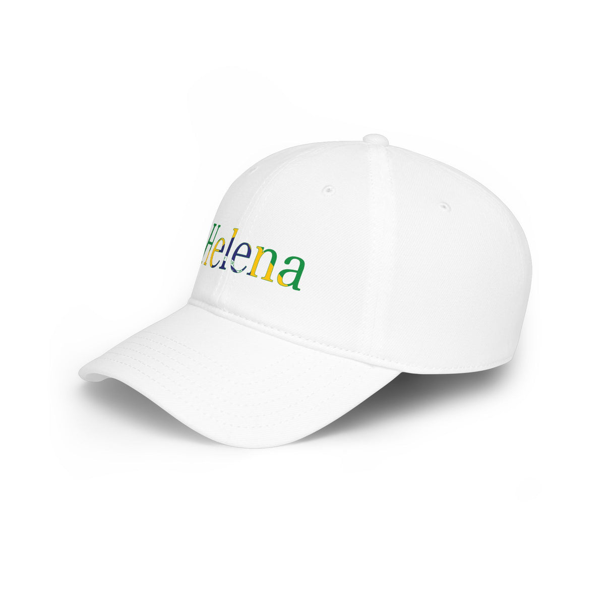 Personalized Brazil Flag-Name Low Profile Baseball Cap