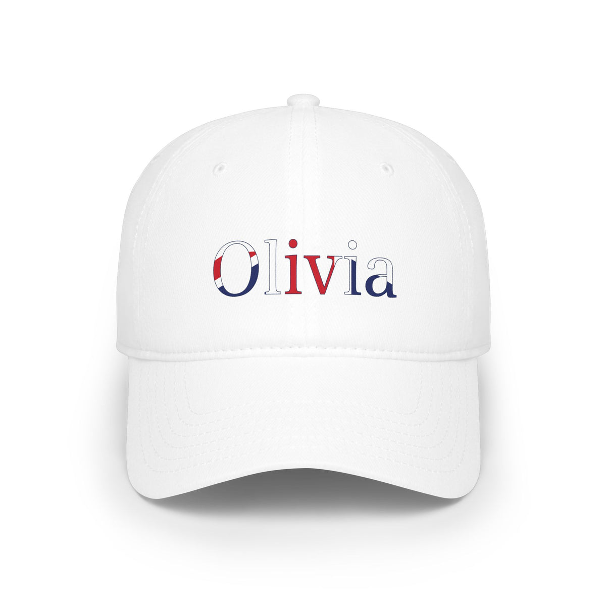 Personalized Your Name in UK Flag Letters Low Profile Baseball Cap, Custom British Heritage Dad Hat, Union Jack Cotton Cap, British Gift