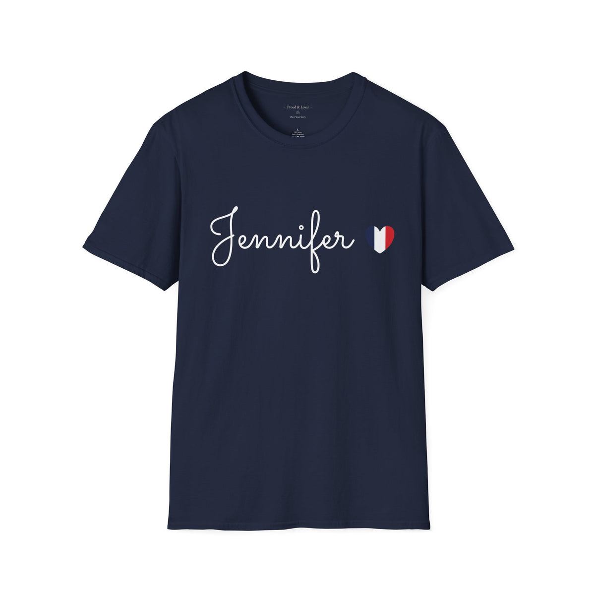 Choose Your Country Personalized Country Flag Heart T-Shirt, Custom Name USA UK Canada Australia Jamaica Italy Mexico Pride Tee