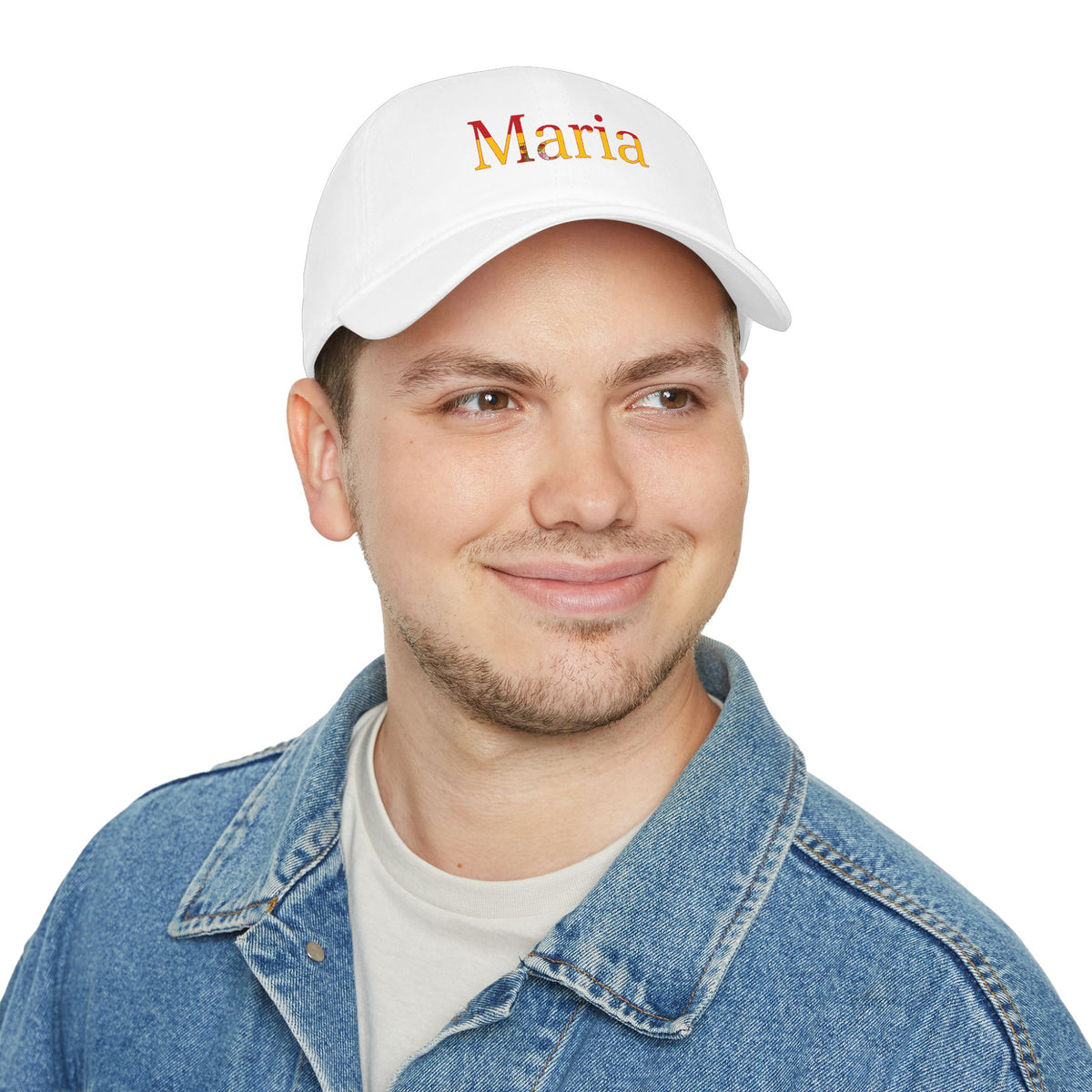Personalized Spain Flag Name Low Profile Baseball Cap, Custom Spanish Heritage Dad Hat, Cotton Cap, Spanish Gift
