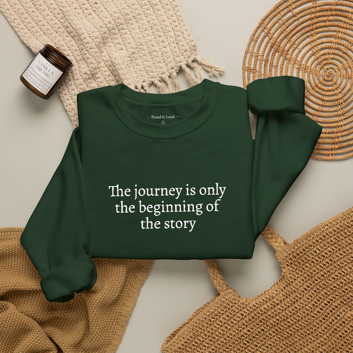 Choose Your Country Embroidered Sweatshirt, Personalized Travel Crewneck, Custom Initials, Country Flag Sleeve, Heritage Gift