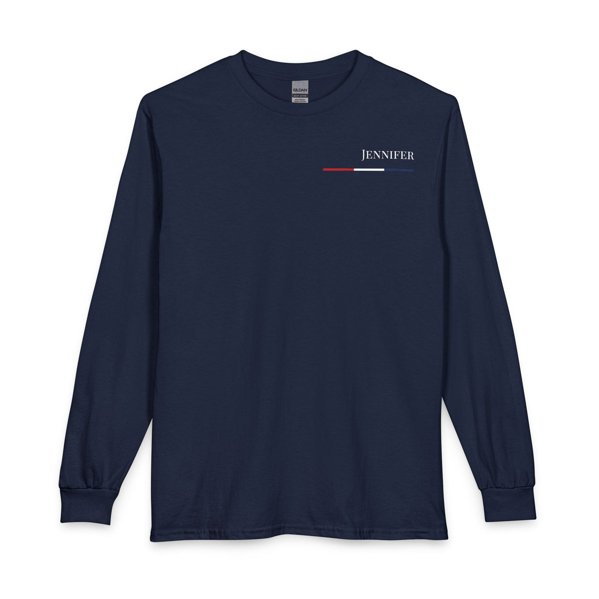 Jennifer Personalized Name Long Sleeve T-Shirt