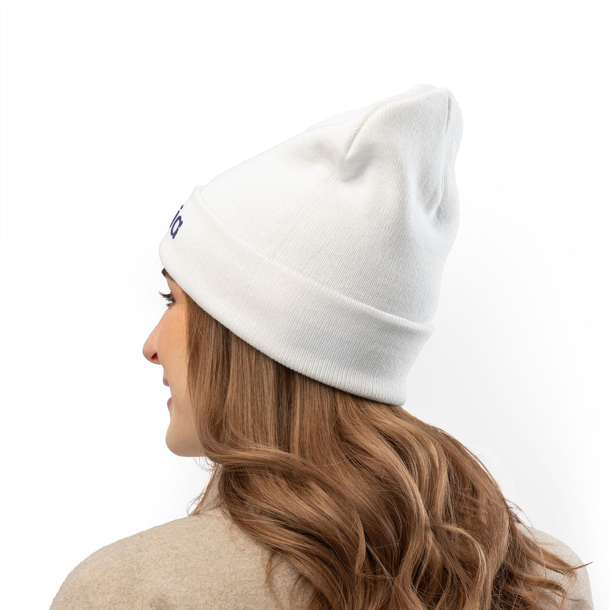 Personalized Your Name in Australian Flag Letters Flag Beanie, Custom Name Embroidered Winter Hat, Australian Heritage Knit Cap, Aussie Flag