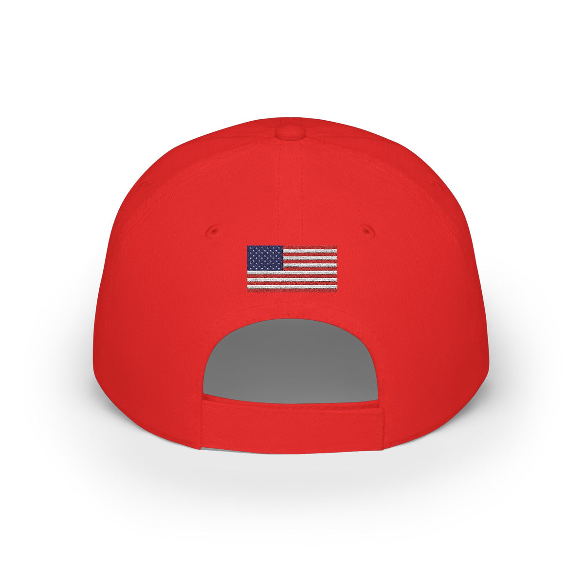Americana Embroidered Cap, American Flag Hat, USA Patriotic Baseball Cap, American Pride Cotton Hat, Unisex Gift, Low Profile Cotton Cap - Proud & Loyal