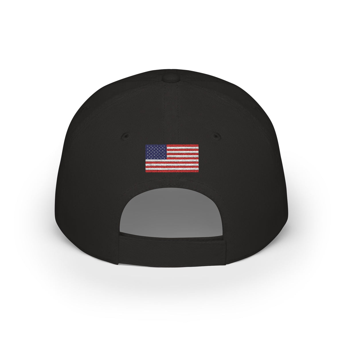 Americana Embroidered Cap, American Flag Hat, USA Patriotic Baseball Cap, American Pride Cotton Hat, Unisex Gift, Low Profile Cotton Cap - Proud & Loyal