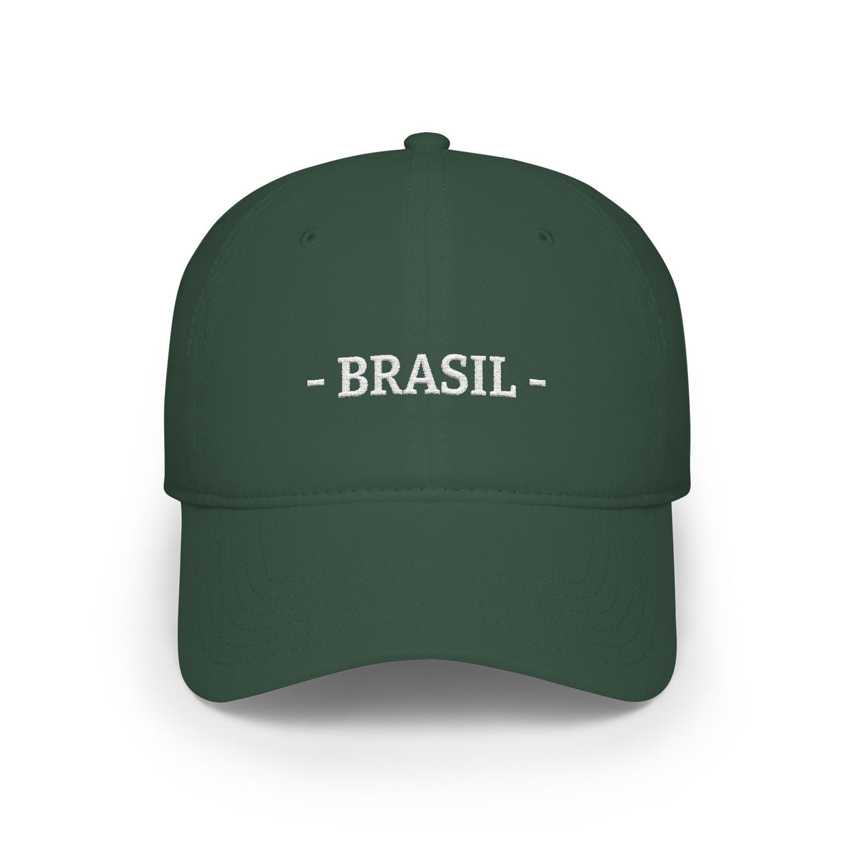 Brasil Embroidered Cap, Brazil Flag Hat, Patriotic Baseball Cap, Brazilian Pride Cotton Hat, Unisex Gift, Low Profile Cotton Cap - Proud & Loyal