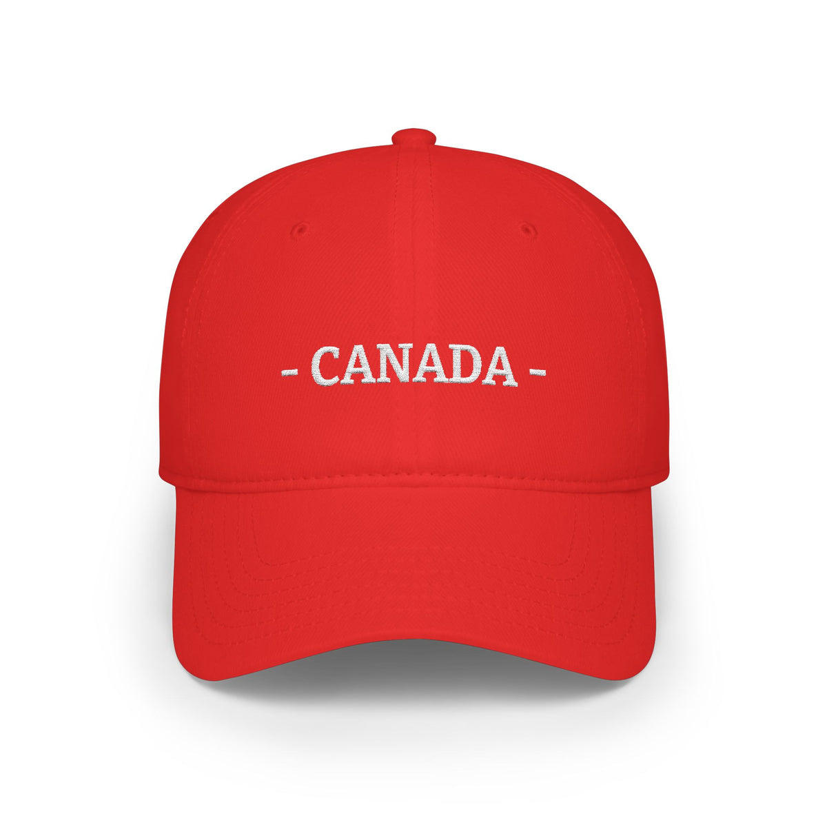 Canada Embroidered Cap, Canadian Flag Hat, Patriotic Baseball Cap, Canadian Pride Cotton Hat, Unisex Gift, Low Profile Cotton Cap - Proud & Loyal
