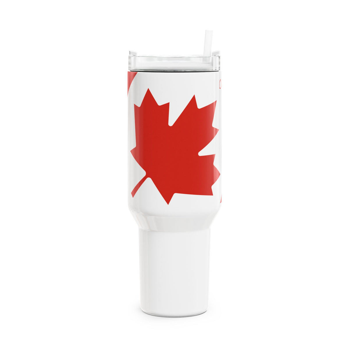 Canadian Maple Leaf Tumbler 40oz | Canada Flag Travel Mug - Proud & Loyal