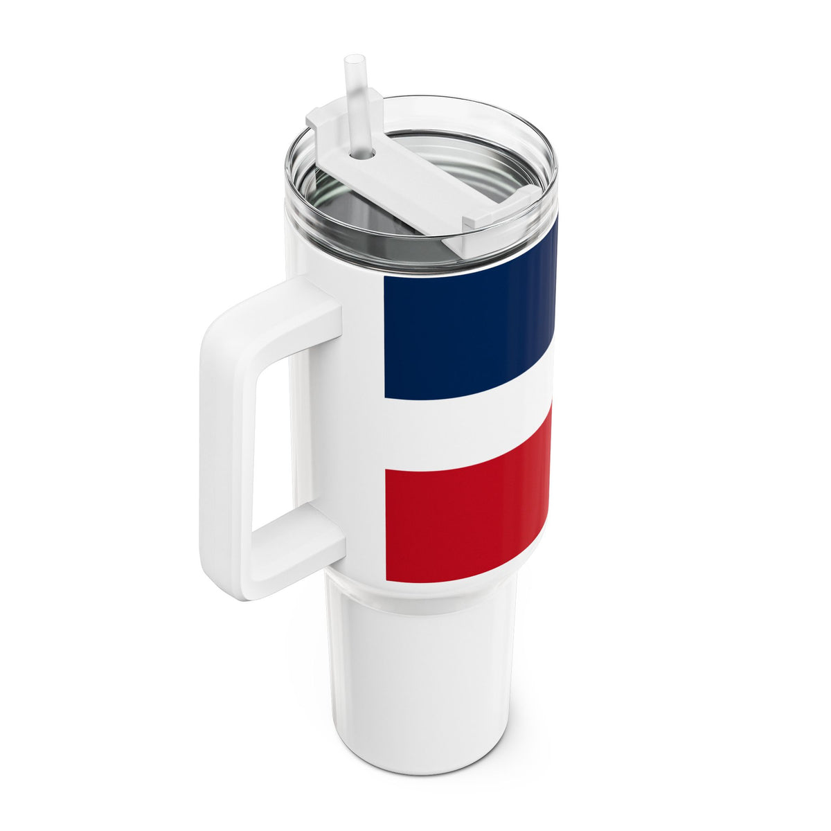 Dominican Republic Flag Tumbler | 40oz Stainless Travel Cup - Proud & Loyal