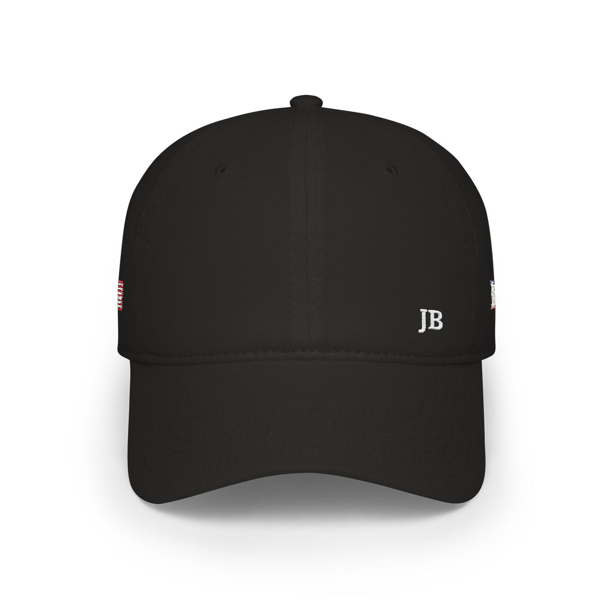 Filipino American Flag Hat Personalized Initials | Philippines USA Dual Heritage Embroidered Cap | Low Profile Cotton Baseball Hat - Proud & Loyal
