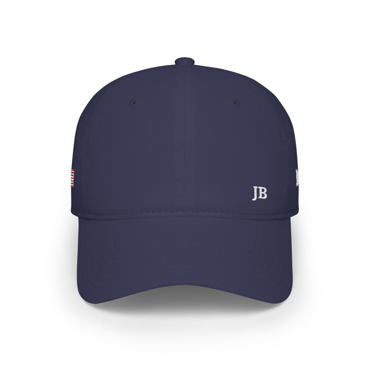 Filipino American Flag Hat Personalized Initials | Philippines USA Dual Heritage Embroidered Cap | Low Profile Cotton Baseball Hat - Proud & Loyal
