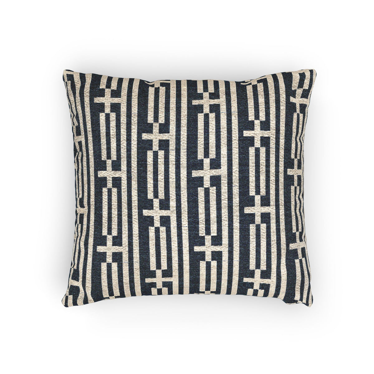 Greece Flag Woven Star Motif Pillow | Greek Flag Throw Cushion - Proud & Loyal