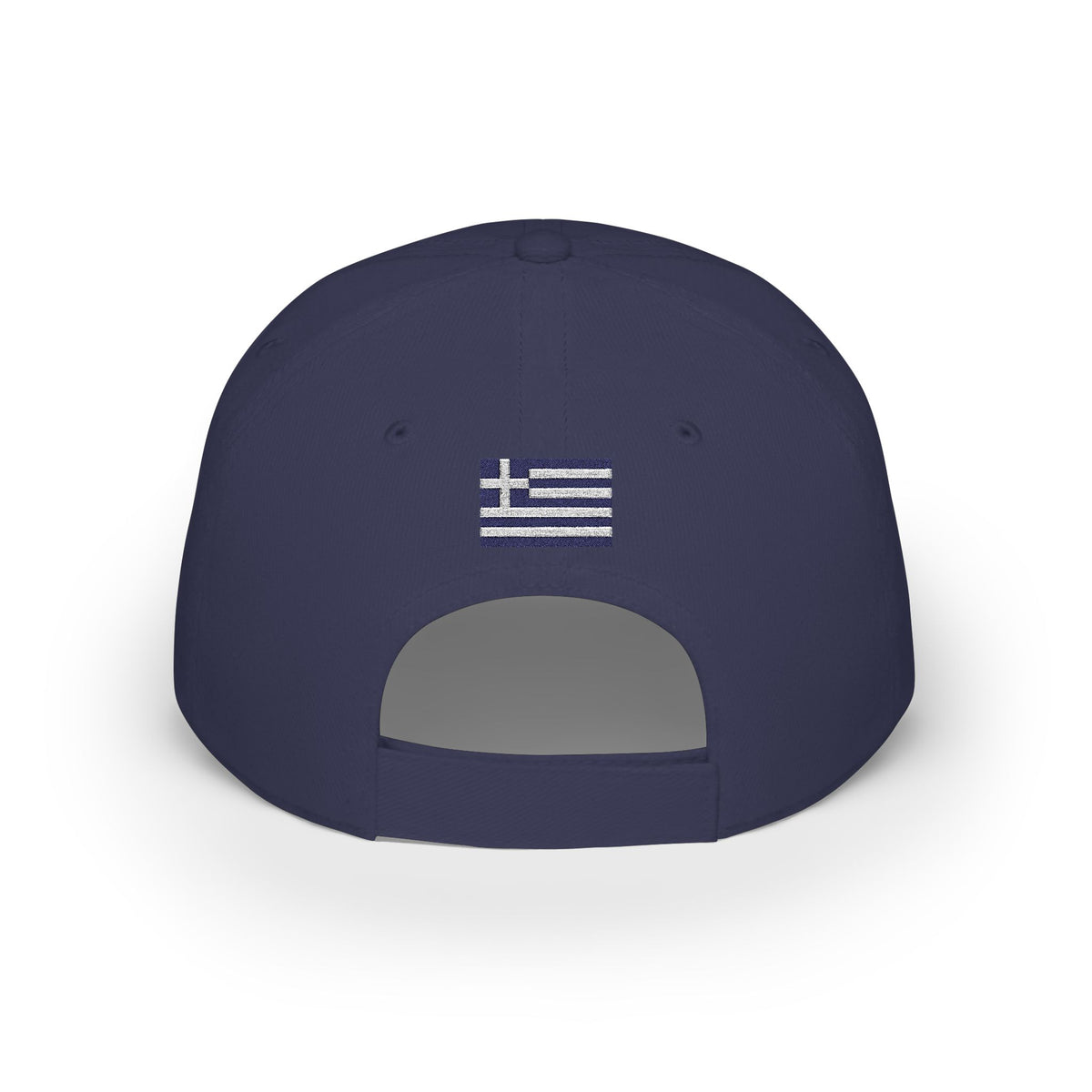 Hellas Embroidered Cap, Greece Flag Hat, Patriotic Baseball Cap, Greek Pride Cotton Hat, Unisex Gift, Low Profile Cotton Cap - Proud & Loyal