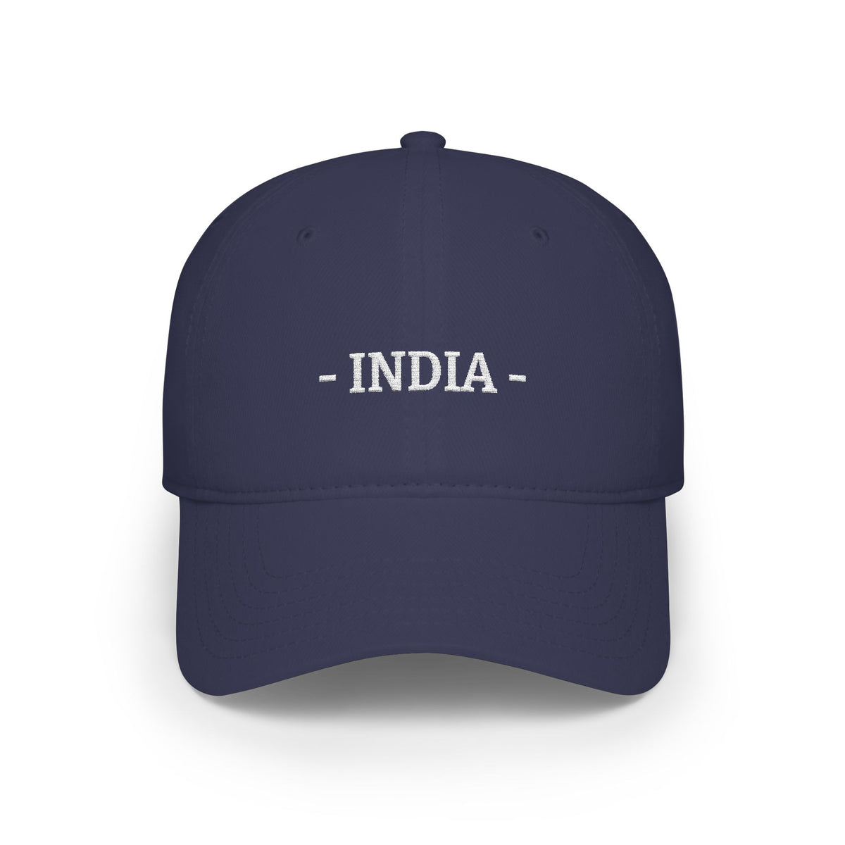 India Embroidered Cap, Indian Flag Hat, Patriotic Baseball Cap, Indian Pride Cotton Hat, Unisex Gift, Low Profile Cotton Cap - Proud & Loyal