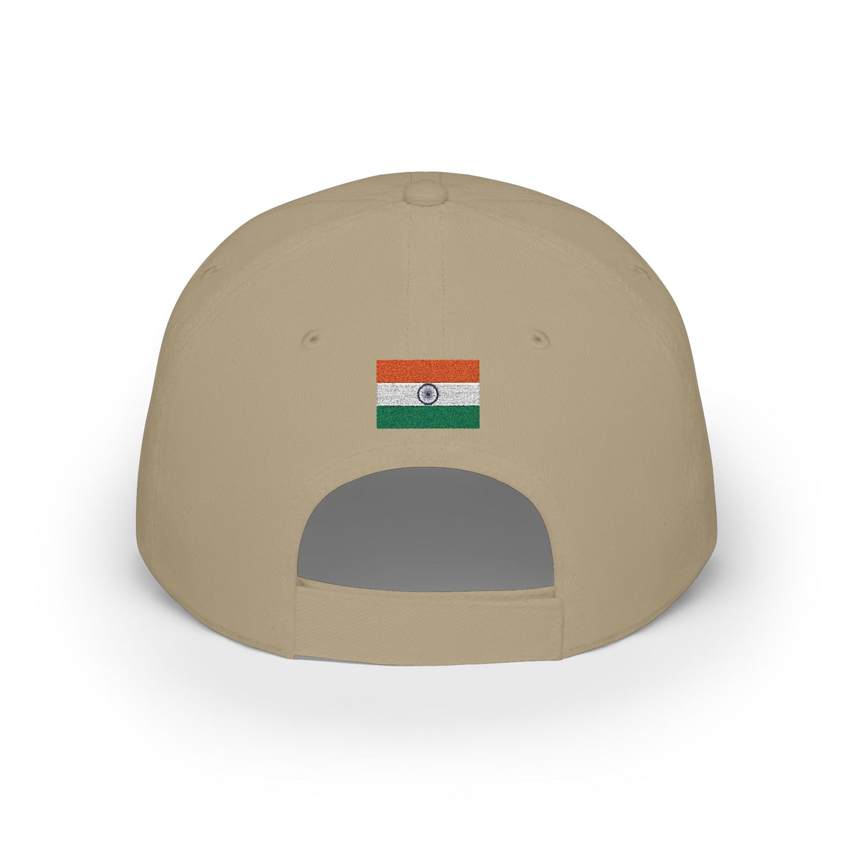 India Embroidered Cap, Indian Flag Hat, Patriotic Baseball Cap, Indian Pride Cotton Hat, Unisex Gift, Low Profile Cotton Cap - Proud & Loyal