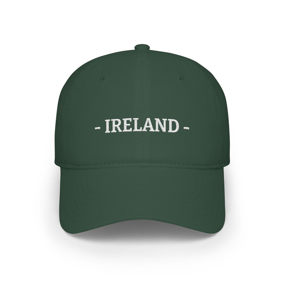 Ireland Embroidered Cap, Irish Flag Hat, Patriotic Baseball Cap, Ireland Pride Cotton Hat, Unisex Gift, Low Profile Cotton Cap - Proud & Loyal