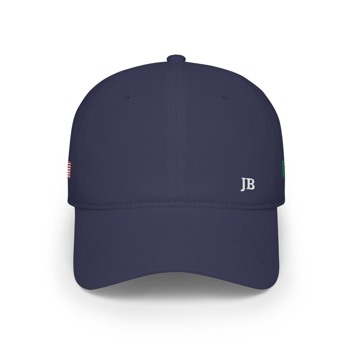 Irish American Flag Hat Personalized Initials | Ireland USA Dual Heritage Embroidered Cap | Low Profile Cotton Baseball Hat - Proud & Loyal