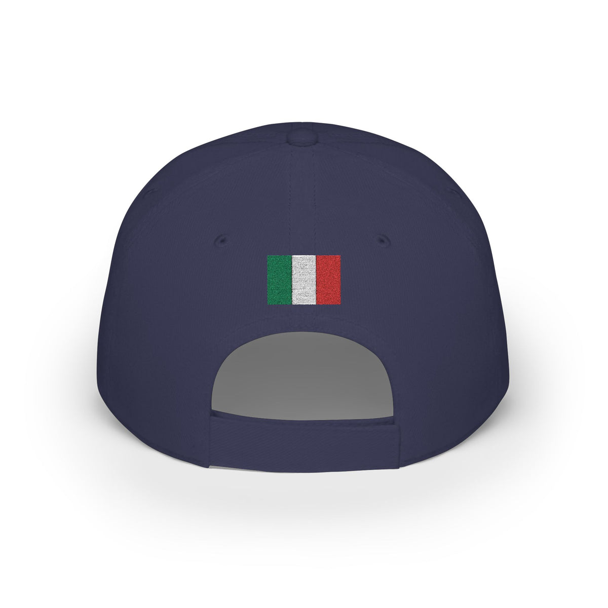 Italia Embroidered Cap, Italy Flag Hat, Patriotic Baseball Cap, Italian Pride Cotton Hat, Unisex Gift, Low Profile Cotton Cap - Proud & Loyal