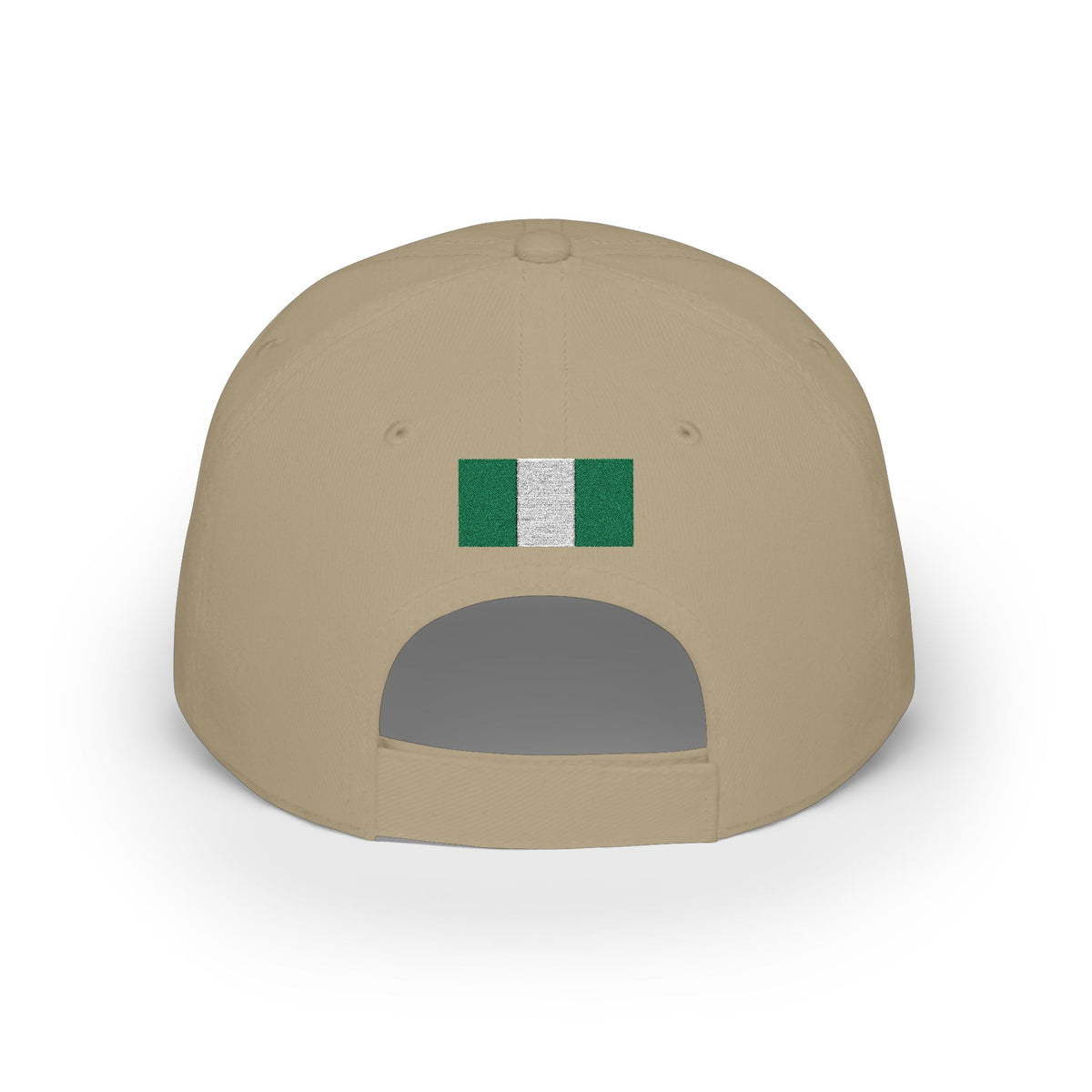 Nigeria Embroidered Cap, Nigerian Flag Hat, Patriotic Baseball Cap, Nigerian Pride Cotton Hat, Unisex Gift, Low Profile Cotton Cap - Proud & Loyal