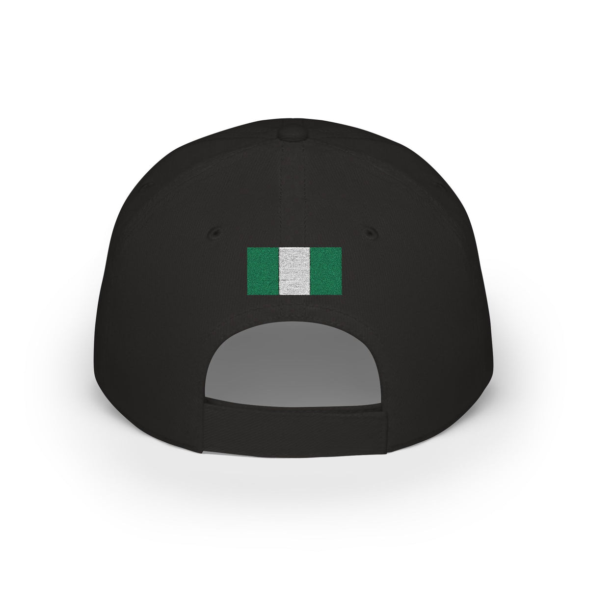 Nigeria Embroidered Cap, Nigerian Flag Hat, Patriotic Baseball Cap, Nigerian Pride Cotton Hat, Unisex Gift, Low Profile Cotton Cap - Proud & Loyal