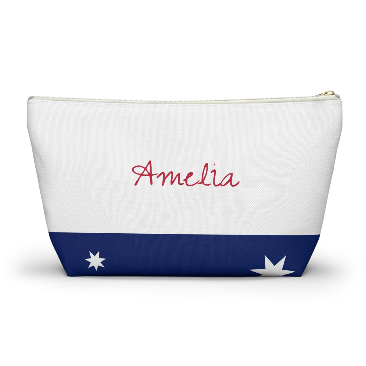 Personalized Australia Flag Accessory Pouch