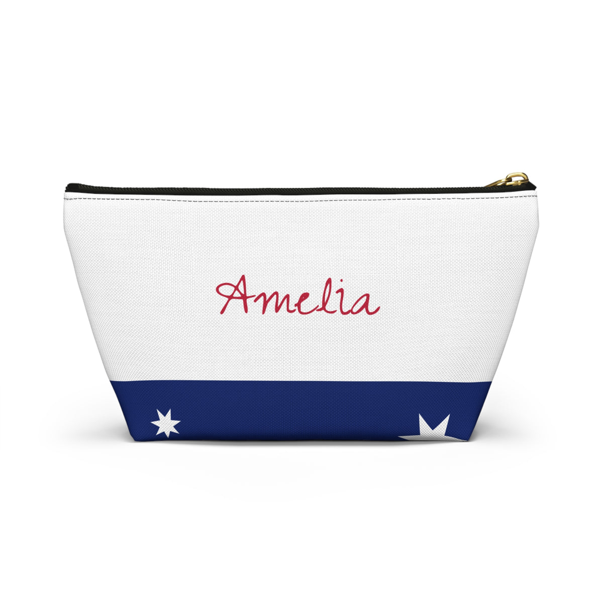 Personalized Australia Flag Accessory Pouch