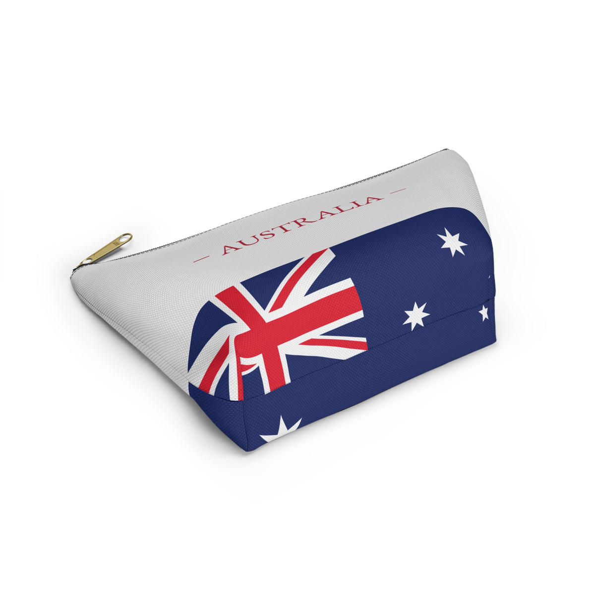 Personalized Australia Flag Accessory Pouch