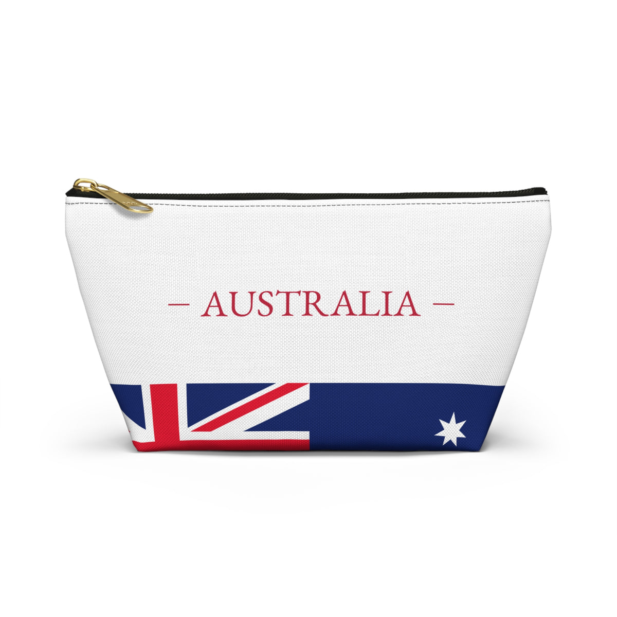 Personalized Australia Flag Accessory Pouch