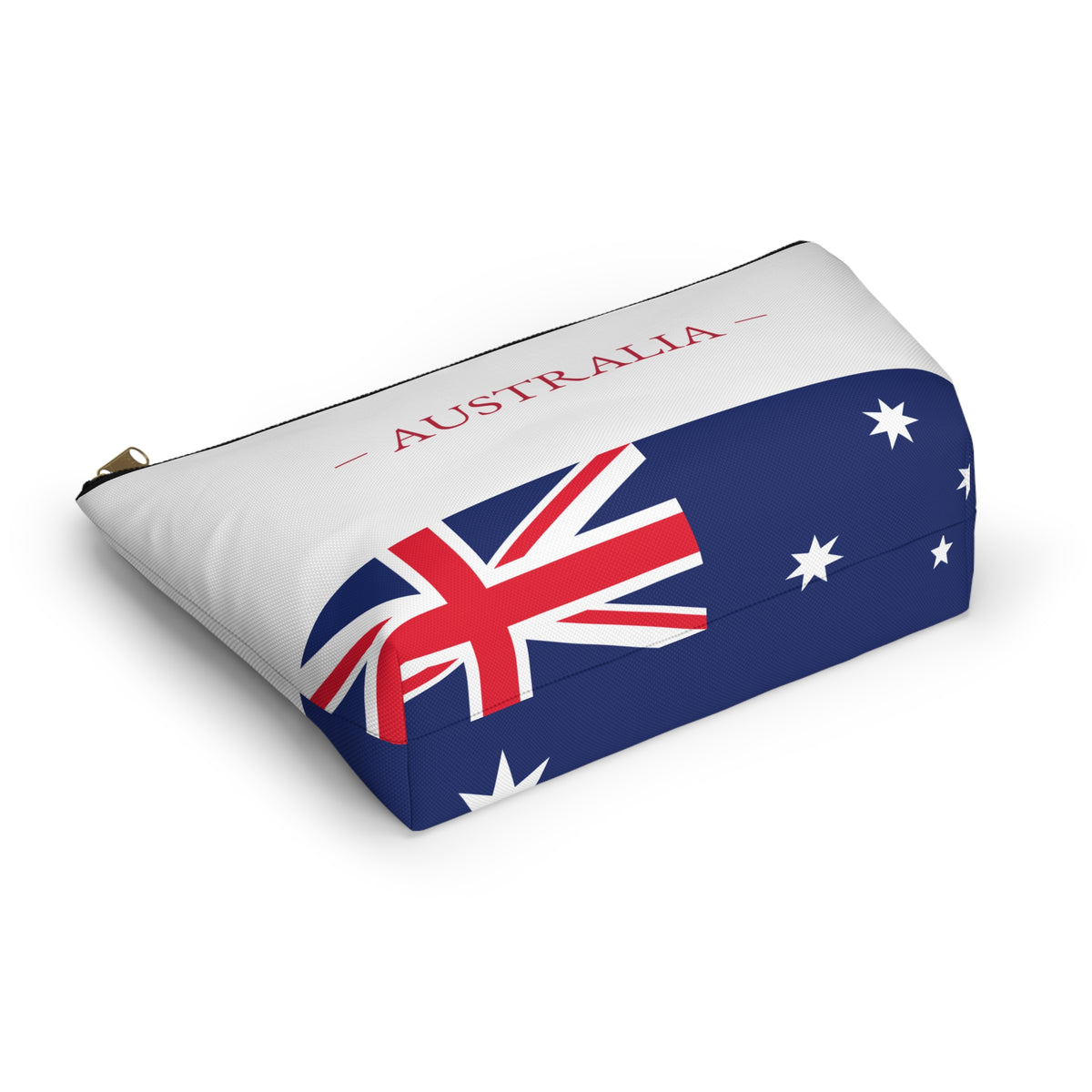 Personalized Australia Flag Accessory Pouch