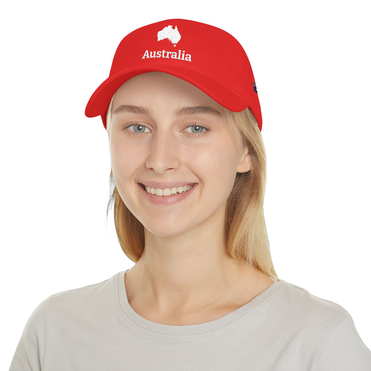 Personalized Australia Heritage Hat, Australian Flag Embroidered Cap, Custom Initials, Australia Map Low Profile Hat, Country Shape, Outback - Proud & Loyal