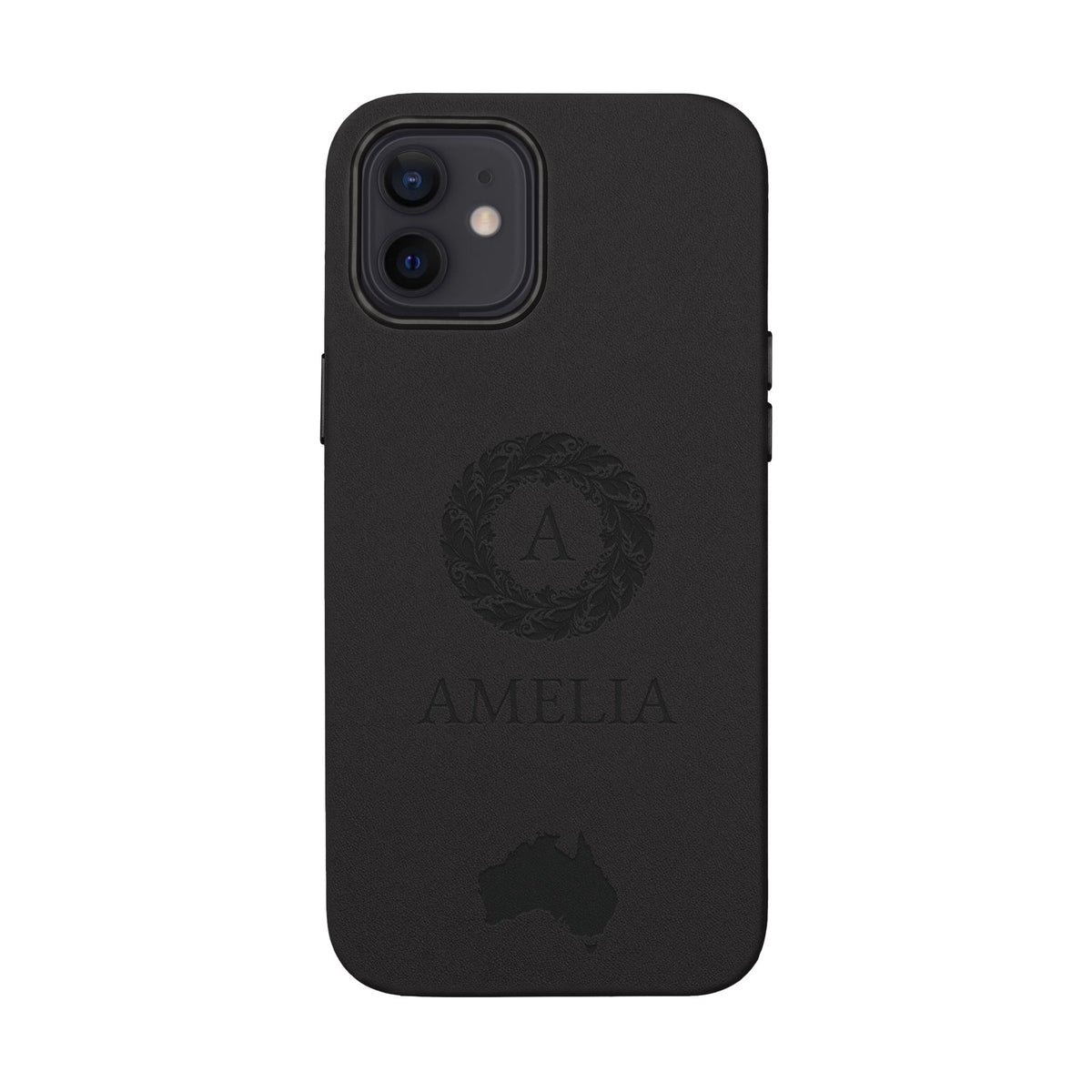 Personalized Australia iPhone Case | Aussie Monogram Map Cover