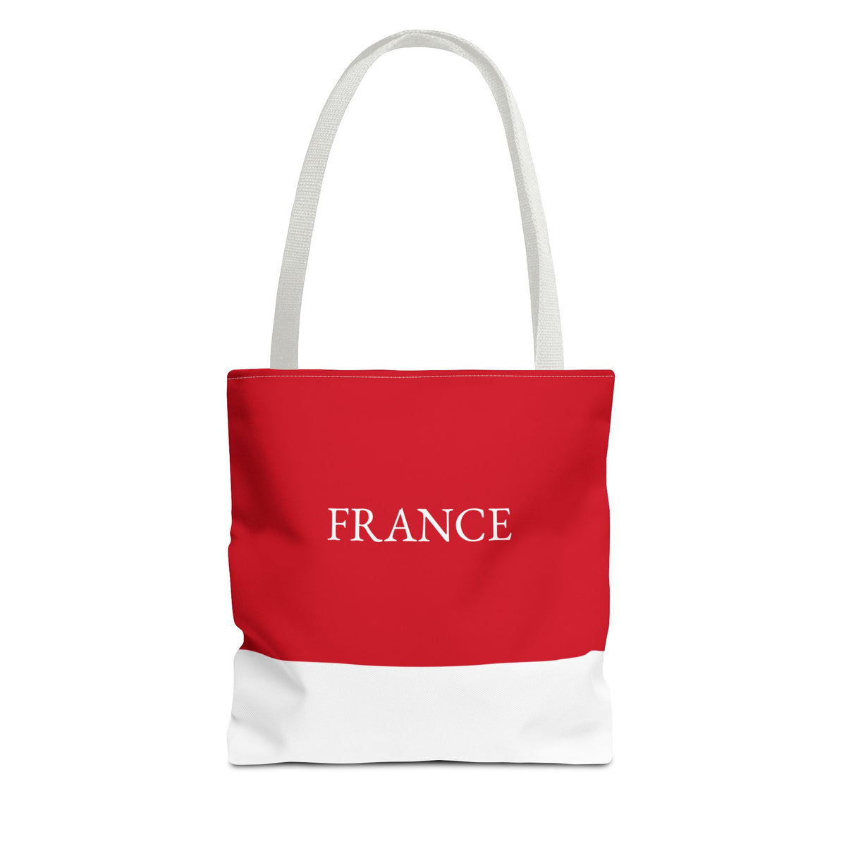 Personalized France Flag Tote Bag, Custom Name French Heritage Bag, France Travel Beach Tote, French Pride Gift - Proud & Loyal