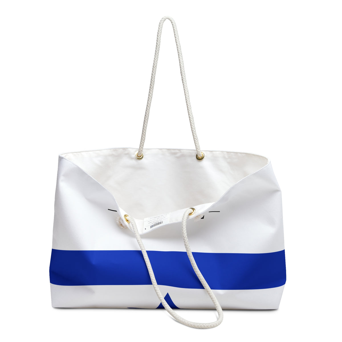 Personalized Israel Weekender Bag, Israeli Flag Travel Bag, Custom Name Heritage Tote, Vacation Overnight Bag - Proud & Loyal