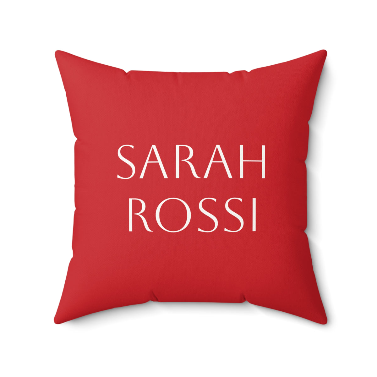 Personalized Italy Flag Red Green White Stripe Pillow | Holiday Geometric Throw Pillow | Faux Suede Italian Throw Pillow | Italy Pride - Proud & Loyal
