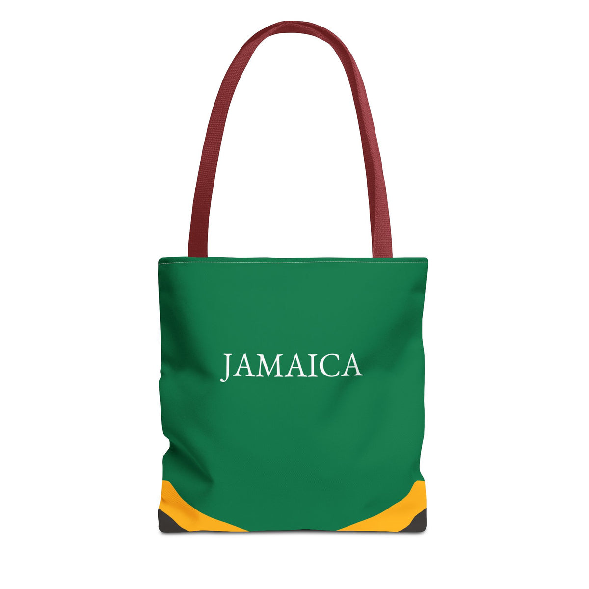 Personalized Jamaica Flag Tote Bag, Custom Name Jamaican Heritage Bag, Jamaica Travel Beach Tote, Jamaican Pride Gift - Proud & Loyal