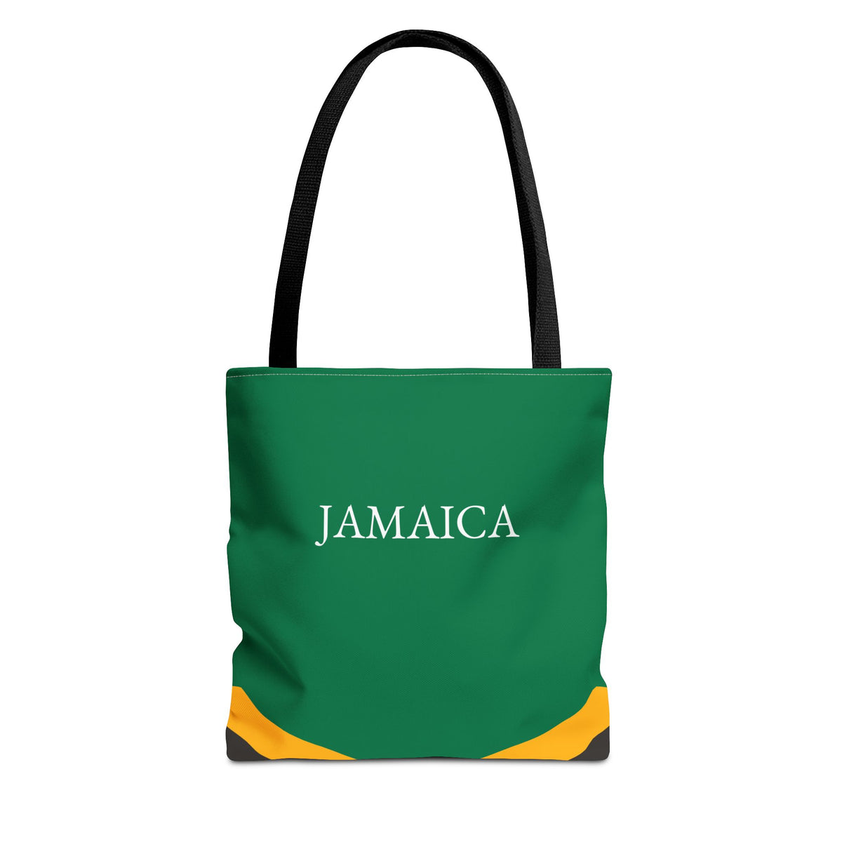 Personalized Jamaica Flag Tote Bag, Custom Name Jamaican Heritage Bag, Jamaica Travel Beach Tote, Jamaican Pride Gift - Proud & Loyal