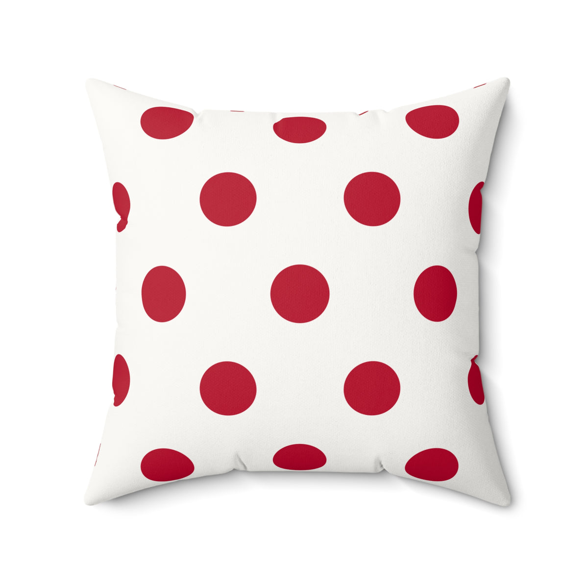 Personalized Japan Flag Red Polka Dot Pillow | Japanese Flag White Background Decorative Throw Pillow | Nippon Nihon Throw Pillow - Proud & Loyal