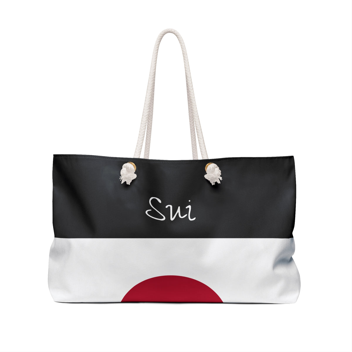 Personalized Japan Weekender Bag, Japanese Flag Travel Bag, Custom Name Heritage Tote, Asian Vacation Overnight Bag, Nippon Nihon - Proud & Loyal