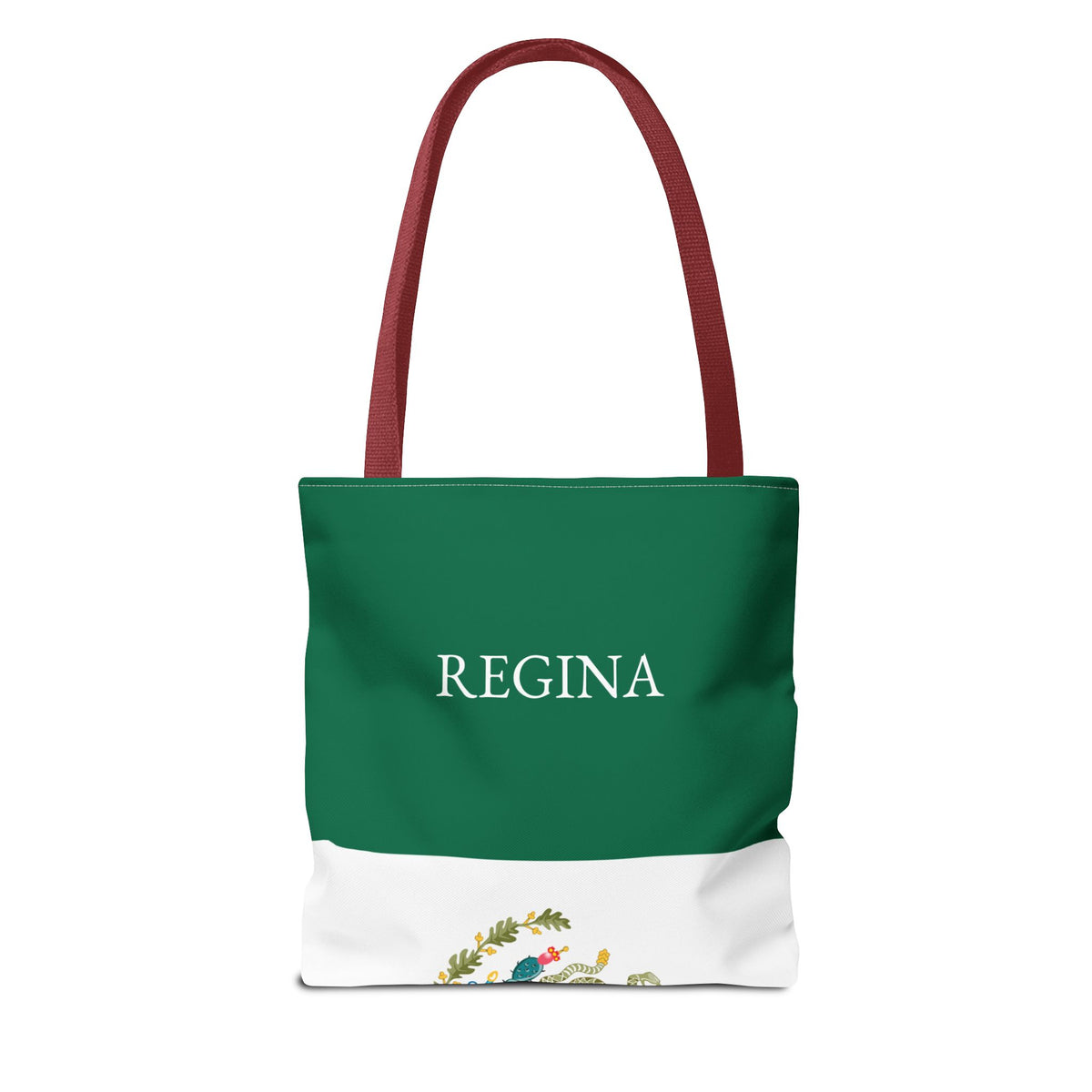 Personalized Mexico Flag Tote Bag, Custom Name Mexican Heritage Bag, Mexico Travel Beach Tote, Mexican Pride Gift - Proud & Loyal