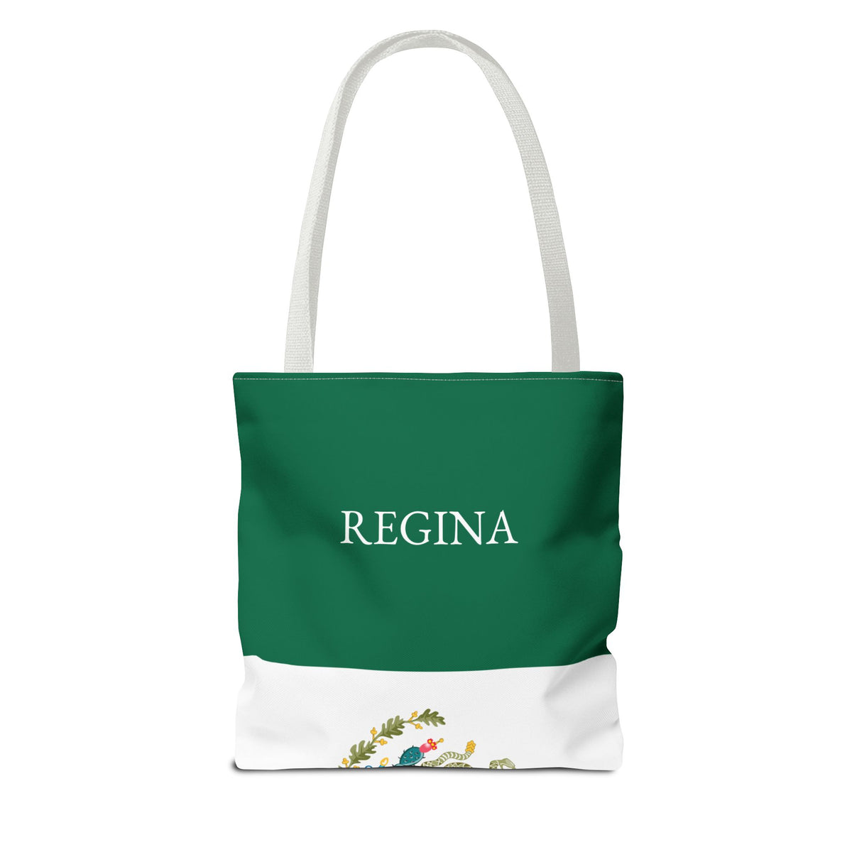 Personalized Mexico Flag Tote Bag, Custom Name Mexican Heritage Bag, Mexico Travel Beach Tote, Mexican Pride Gift - Proud & Loyal