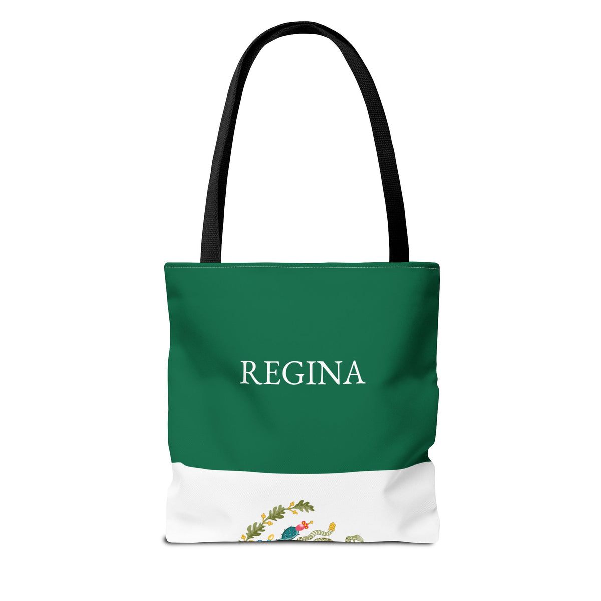 Personalized Mexico Flag Tote Bag, Custom Name Mexican Heritage Bag, Mexico Travel Beach Tote, Mexican Pride Gift - Proud & Loyal