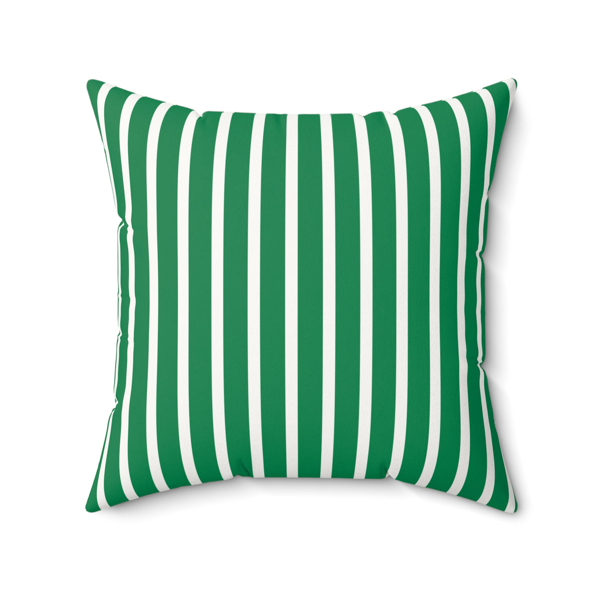 Personalized Nigeria Flag Green and White Vertical Stripes Pillow | Faux Suede Nigerian Throw Pillow | African Pillow | Heritage - Proud & Loyal