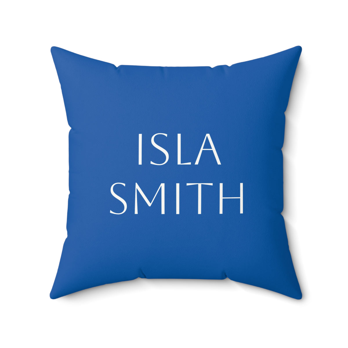 Personalized Scottish Flag Nautical Lattice Blue and White Pillow | Scotland Faux Suede Flag Geometric Throw Pillow - Proud & Loyal