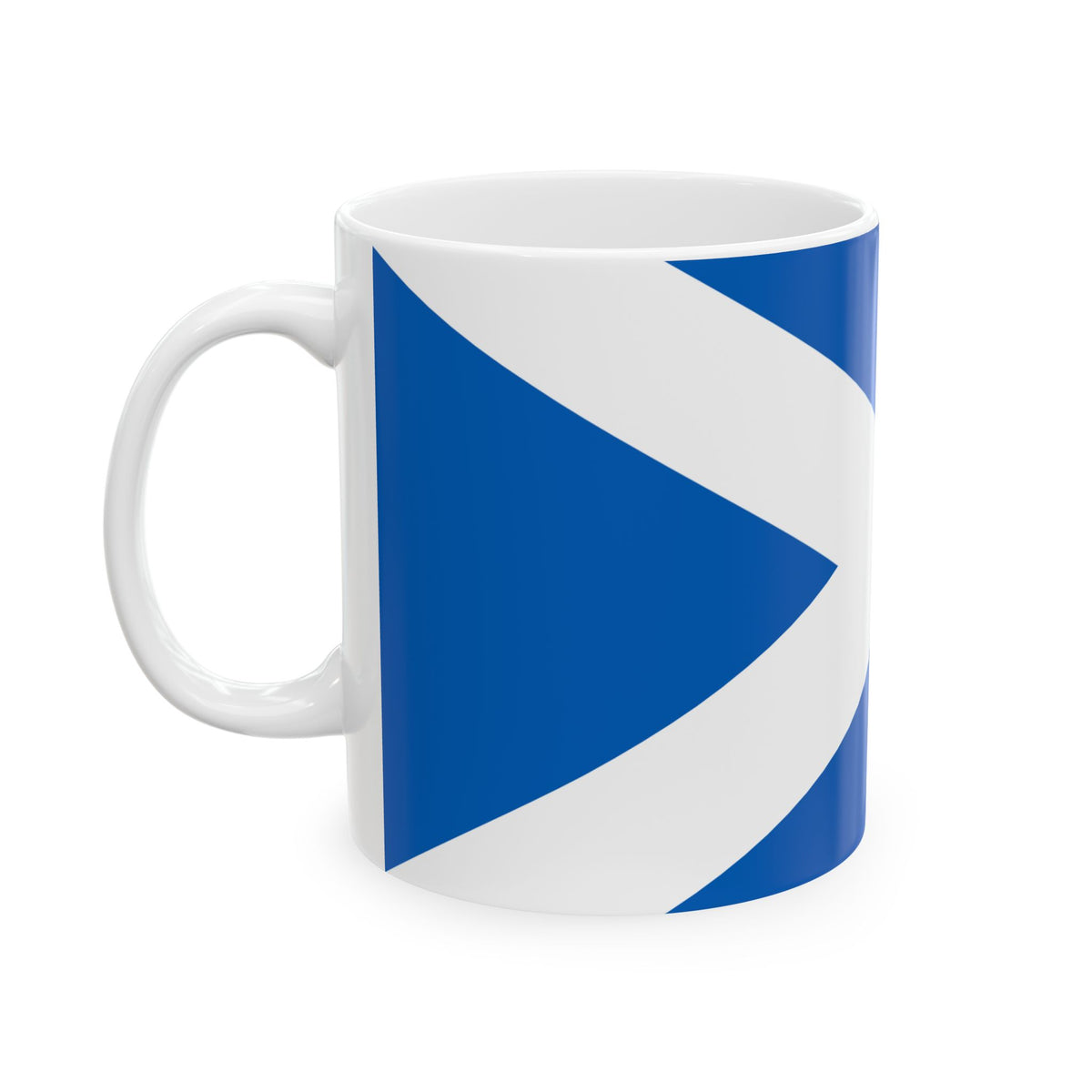 Personalized Scottish Saltire Flag Mug | Scotland Flag Ceramic Cup, New Citizen, Naturalization Gift, Heritage Gift - Proud & Loyal