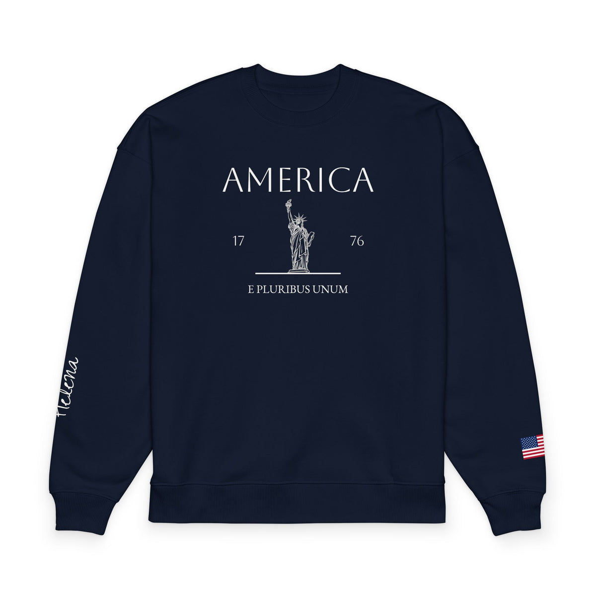 Personalized Statue of Liberty Sweatshirt – American Heritage | Proud & Loyal - Proud & Loyal
