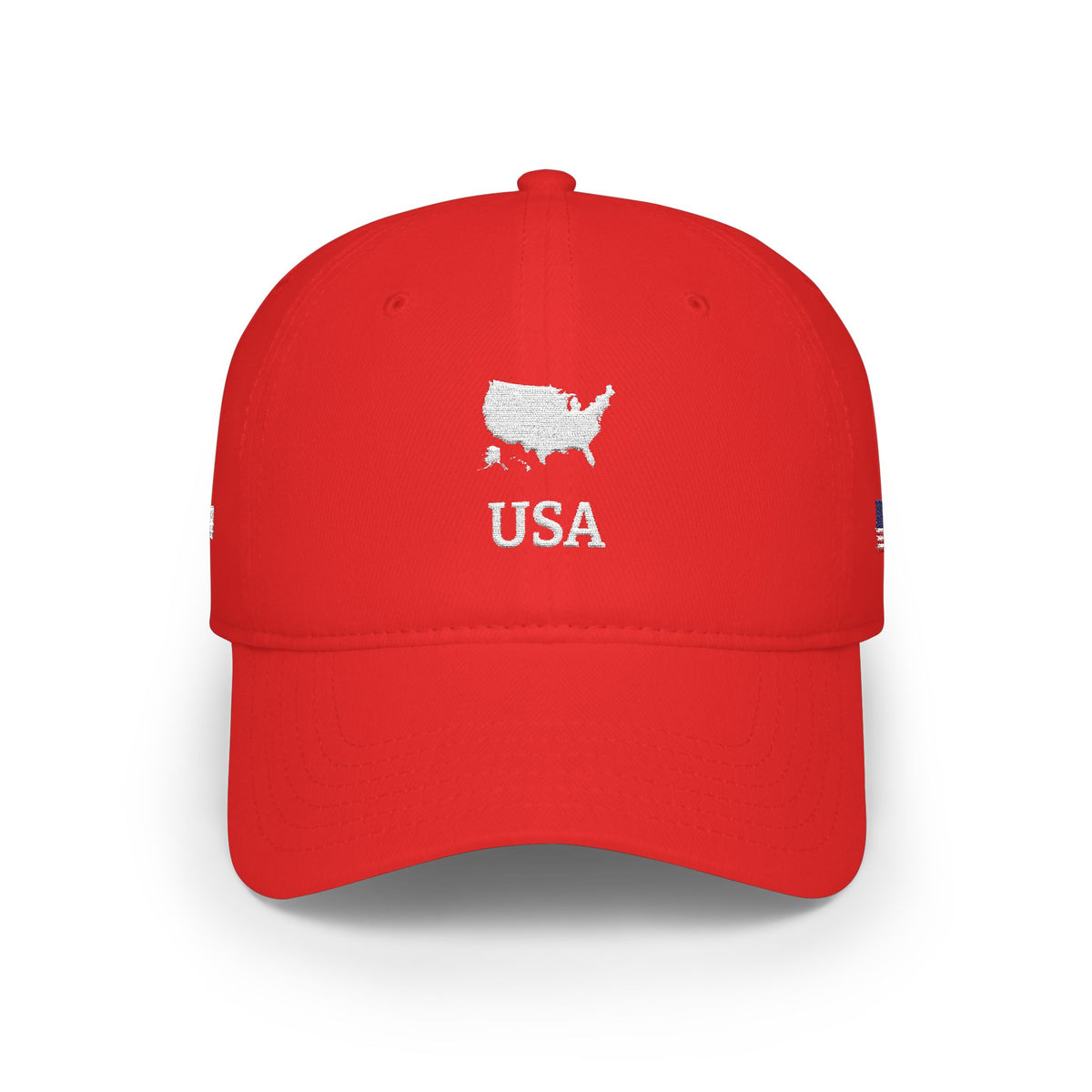 Personalized USA Map Embroidered Cap