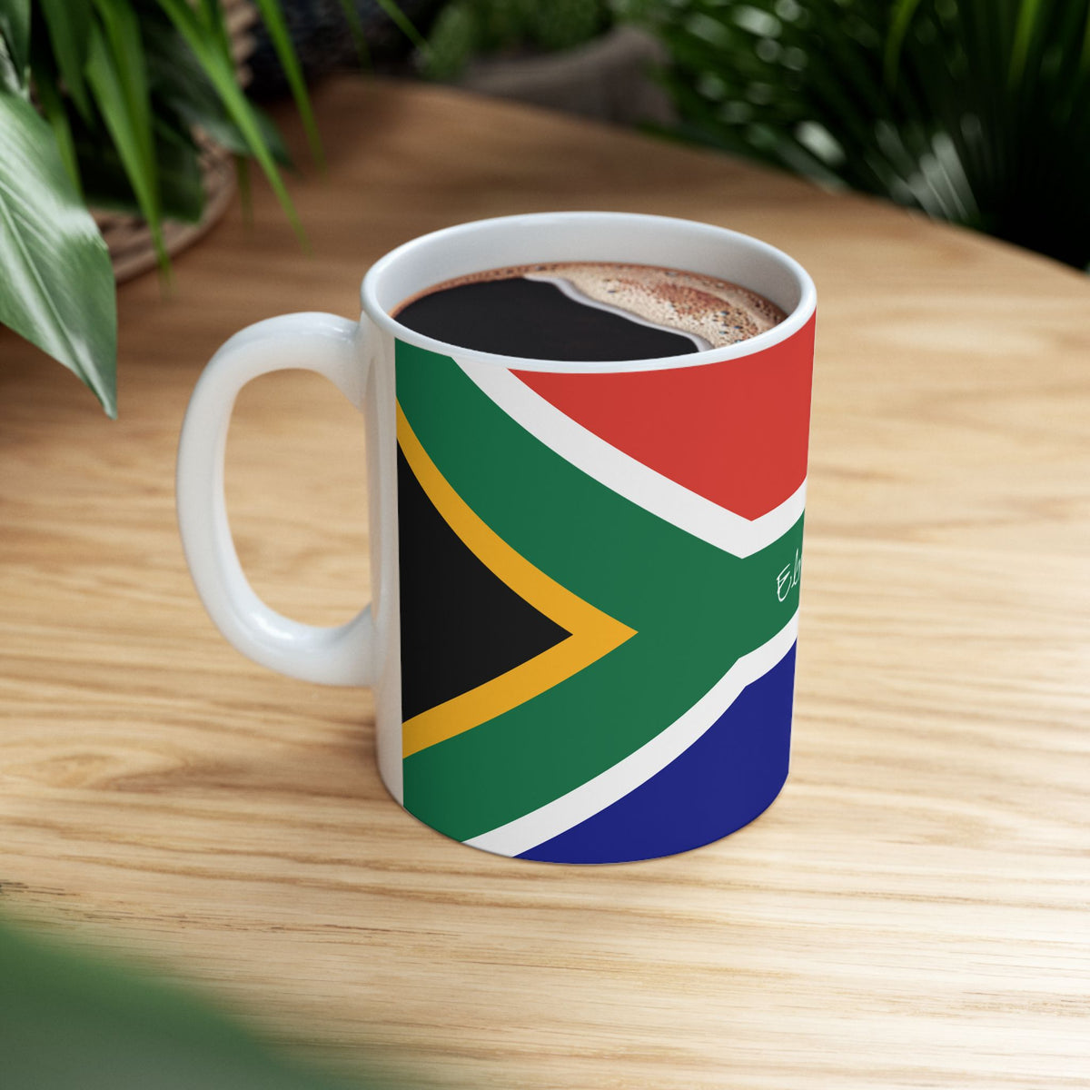 South African Flag Mug | Ceramic Coffee Cup with Flag Wrap - Proud & Loyal